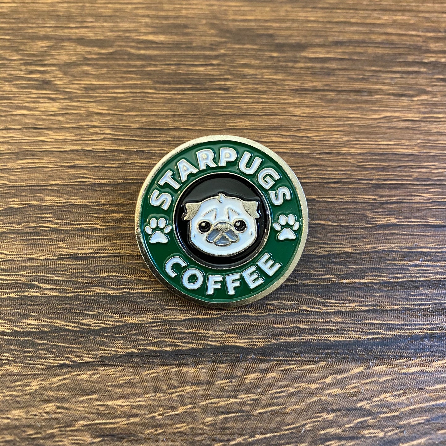 Starpugs Coffee Enamel Pin - thehappypin