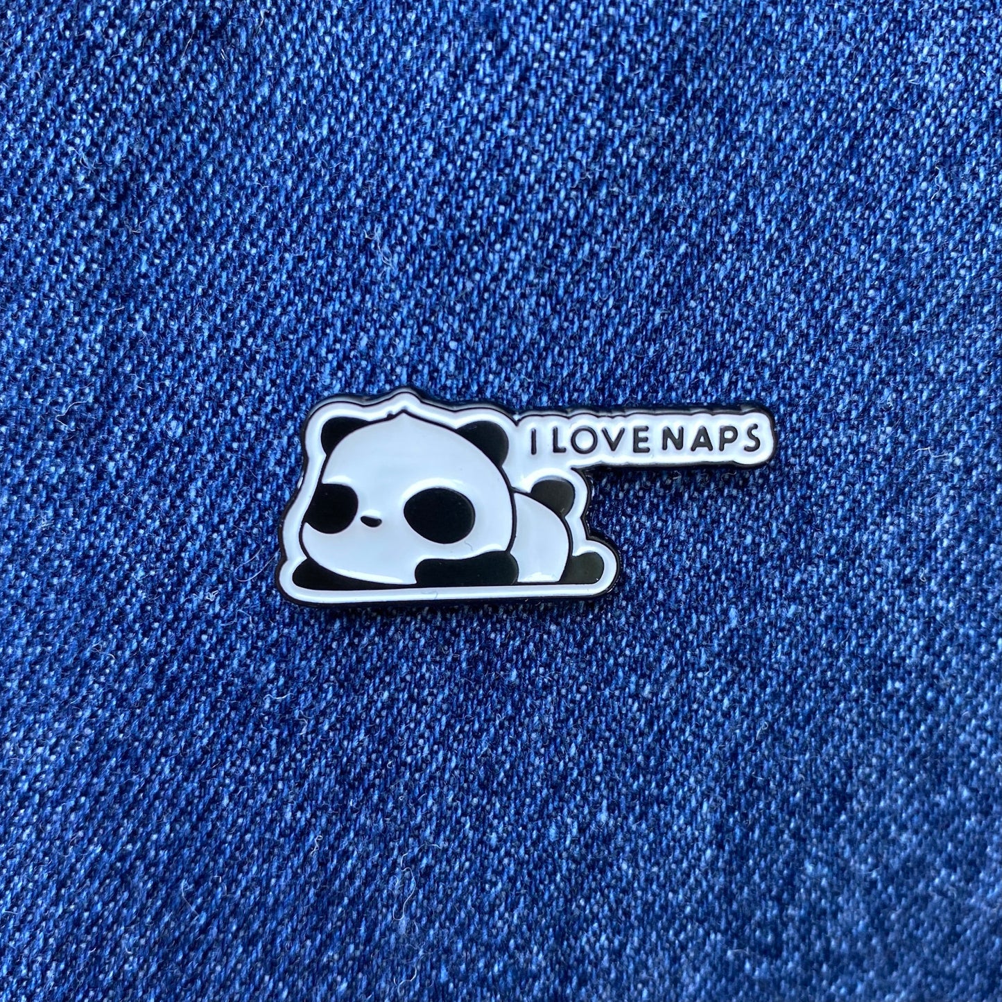 Napster the Napping Panda Enamel Pin - thehappypin