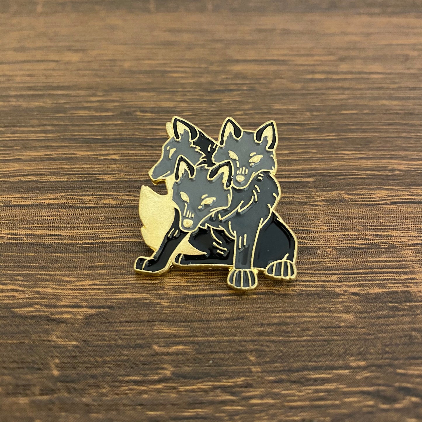 Cerberus the Hellhound of Hades Enamel Pin - thehappypin