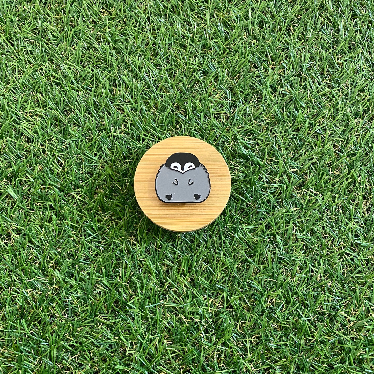 Marshmello the Penguin Enamel Pin - thehappypin