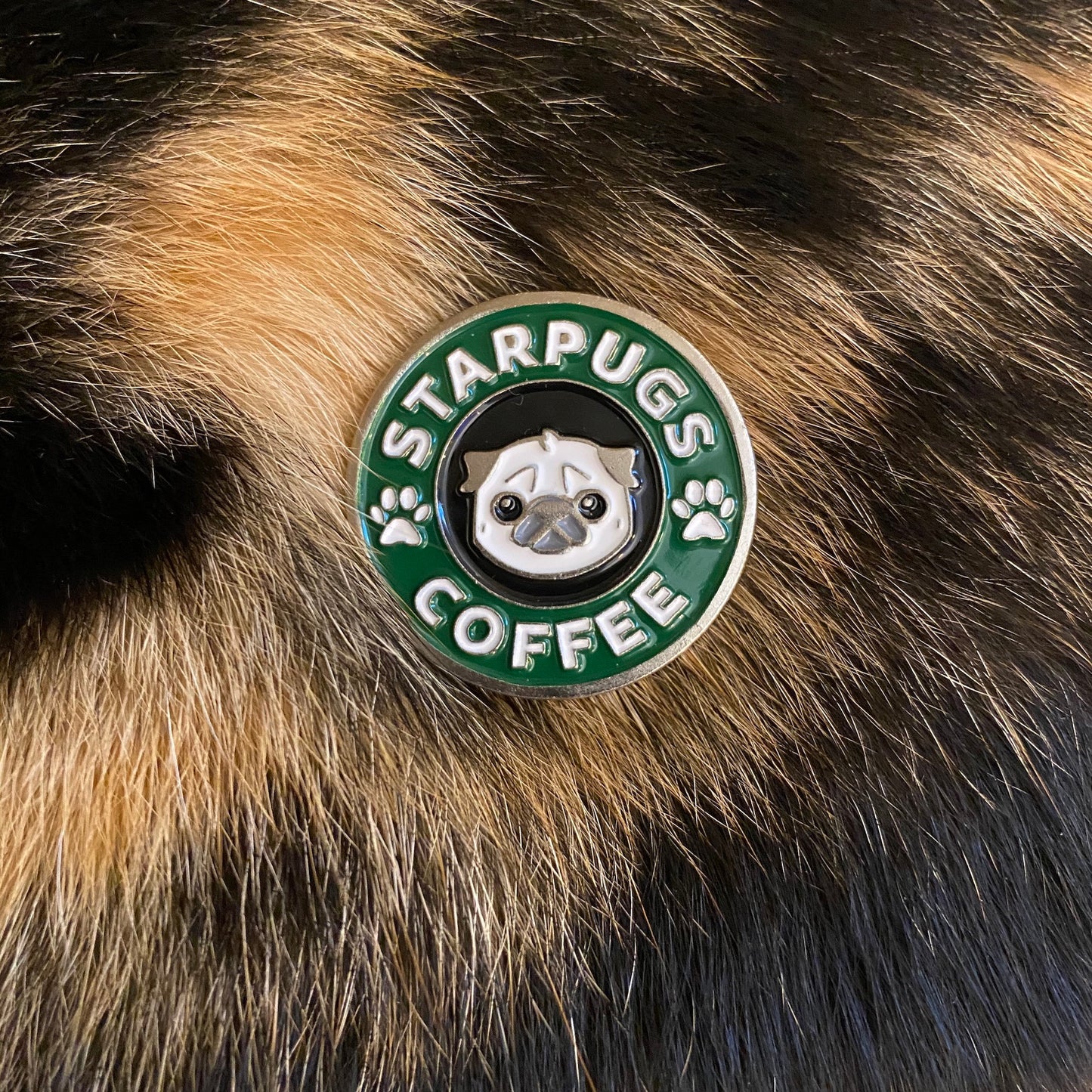 Starpugs Coffee Enamel Pin - thehappypin