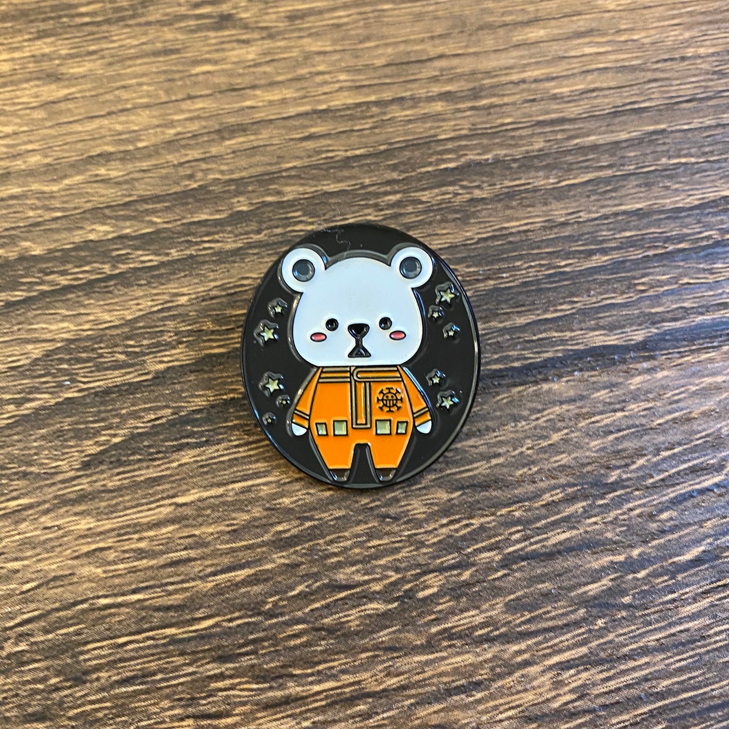 Bepo the Polar Bear Mink Enamel Pin - thehappypin