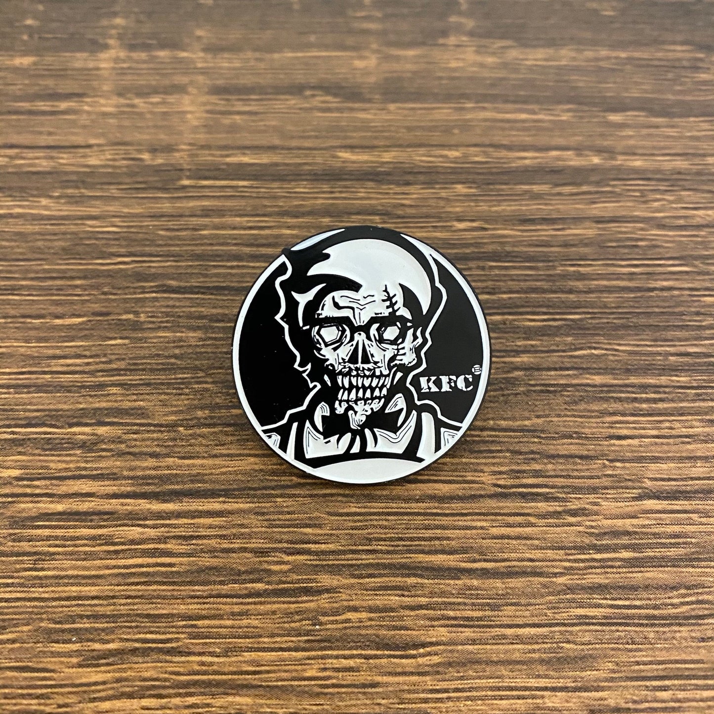 Colonel “Darkmeat” Sanders KFC Enamel Pin - thehappypin