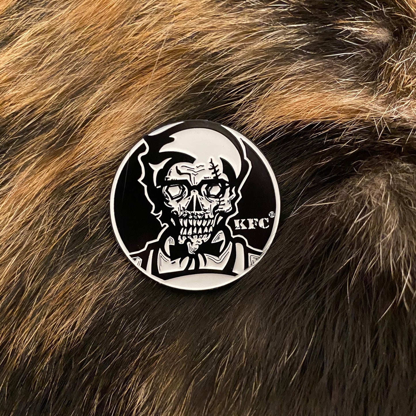 Colonel “Darkmeat” Sanders KFC Enamel Pin - thehappypin