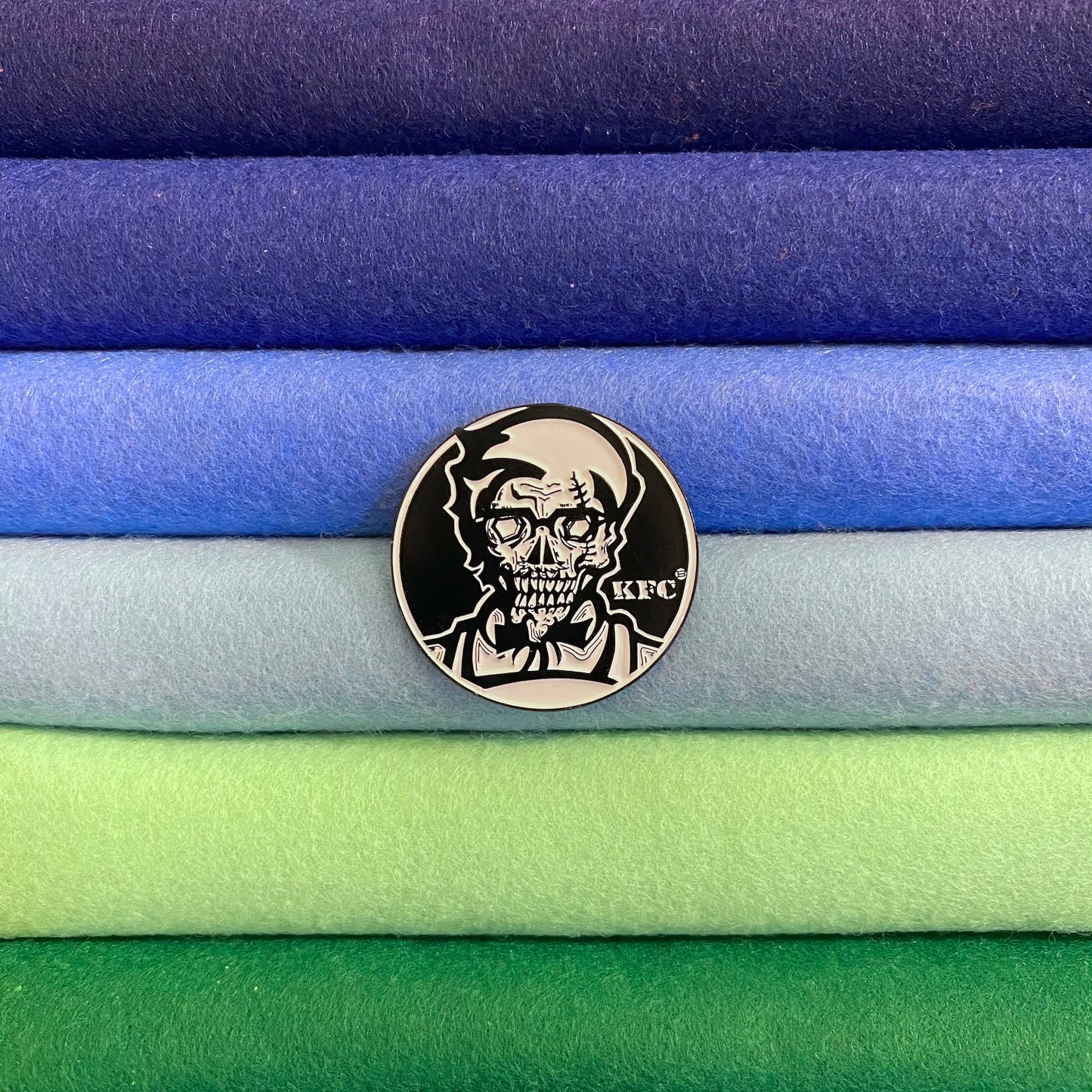 Colonel “Darkmeat” Sanders KFC Enamel Pin - thehappypin