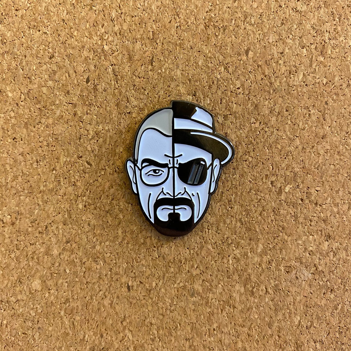 Walter White aka Heisenberg Breaking Bad Enamel Pin - thehappypin
