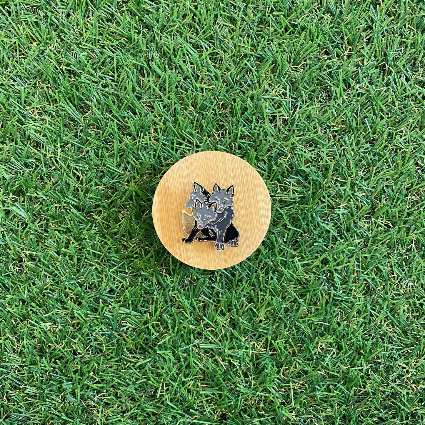Cerberus the Hellhound of Hades Enamel Pin - thehappypin