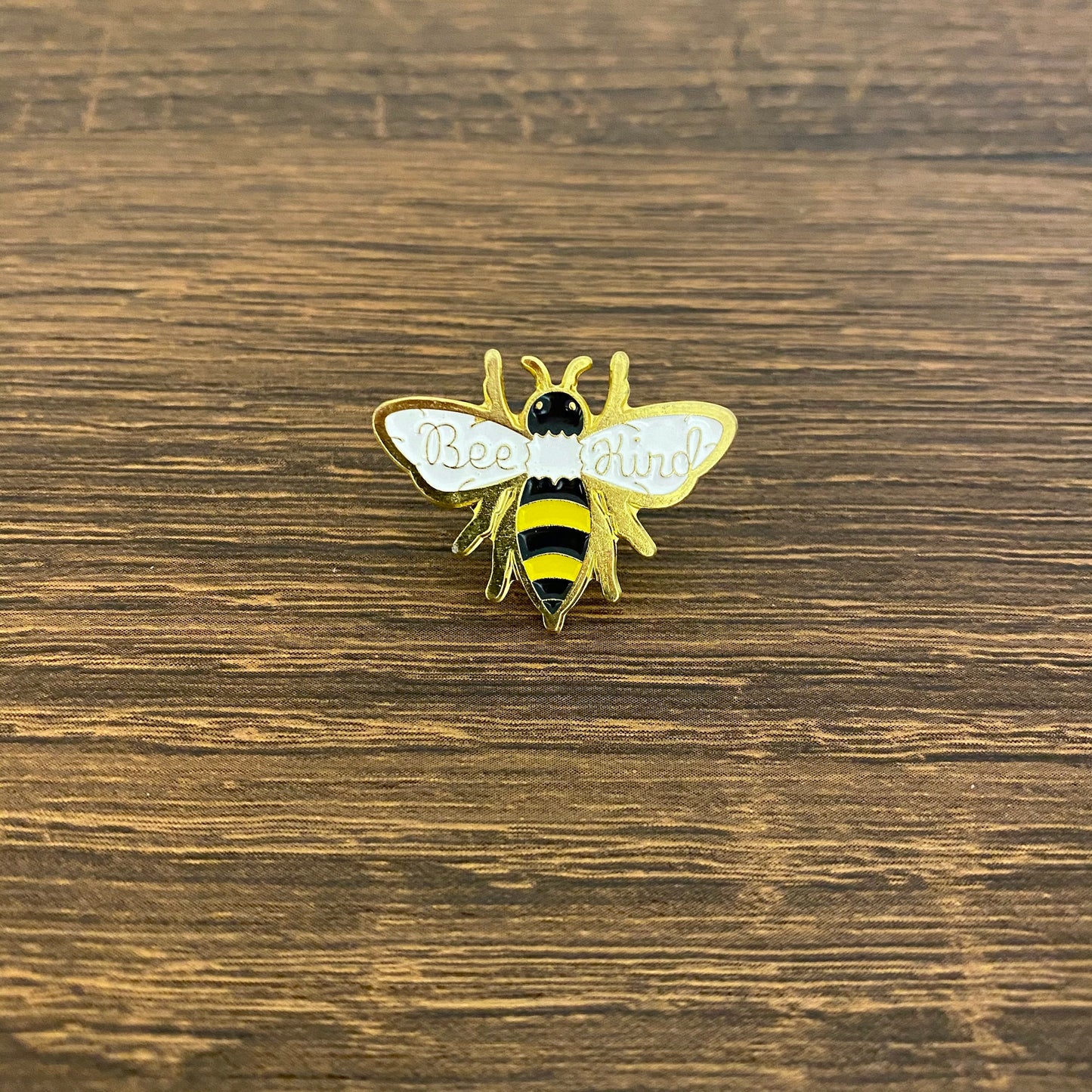 Bee Kind Save the Bees Enamel Pin - thehappypin
