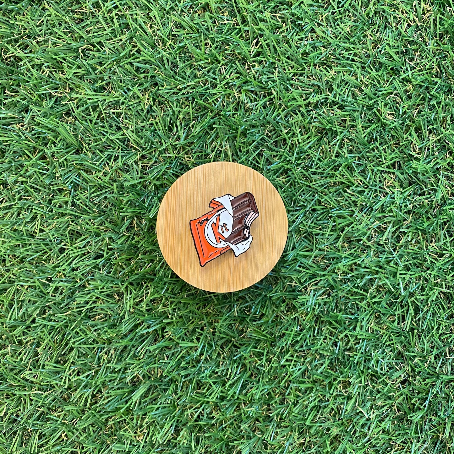 Kit Kat Bar Enamel Pin - thehappypin
