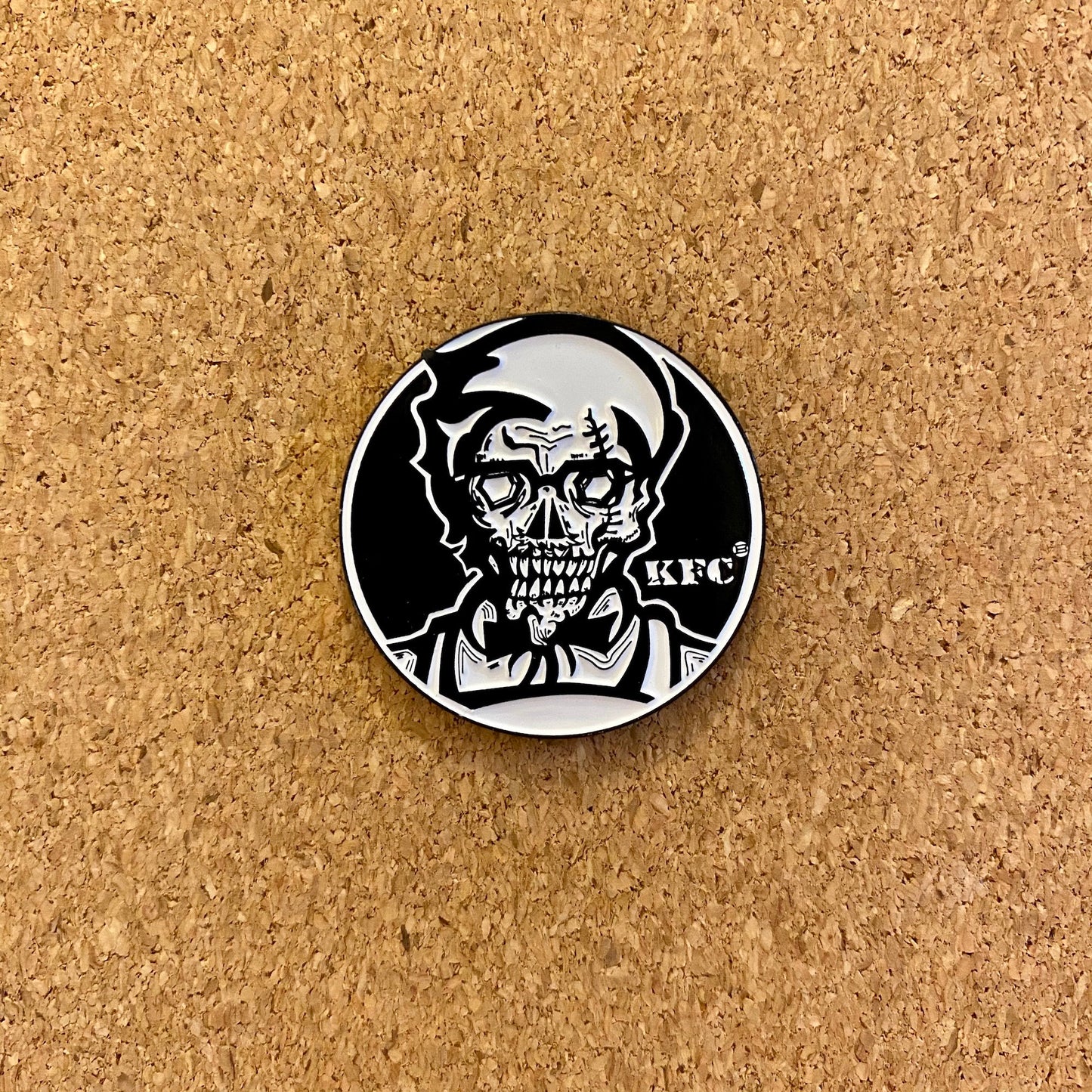 Colonel “Darkmeat” Sanders KFC Enamel Pin - thehappypin