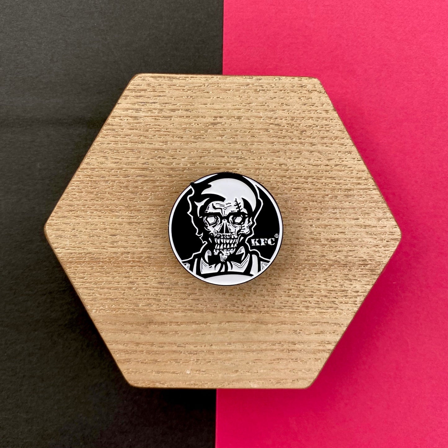 Colonel “Darkmeat” Sanders KFC Enamel Pin - thehappypin