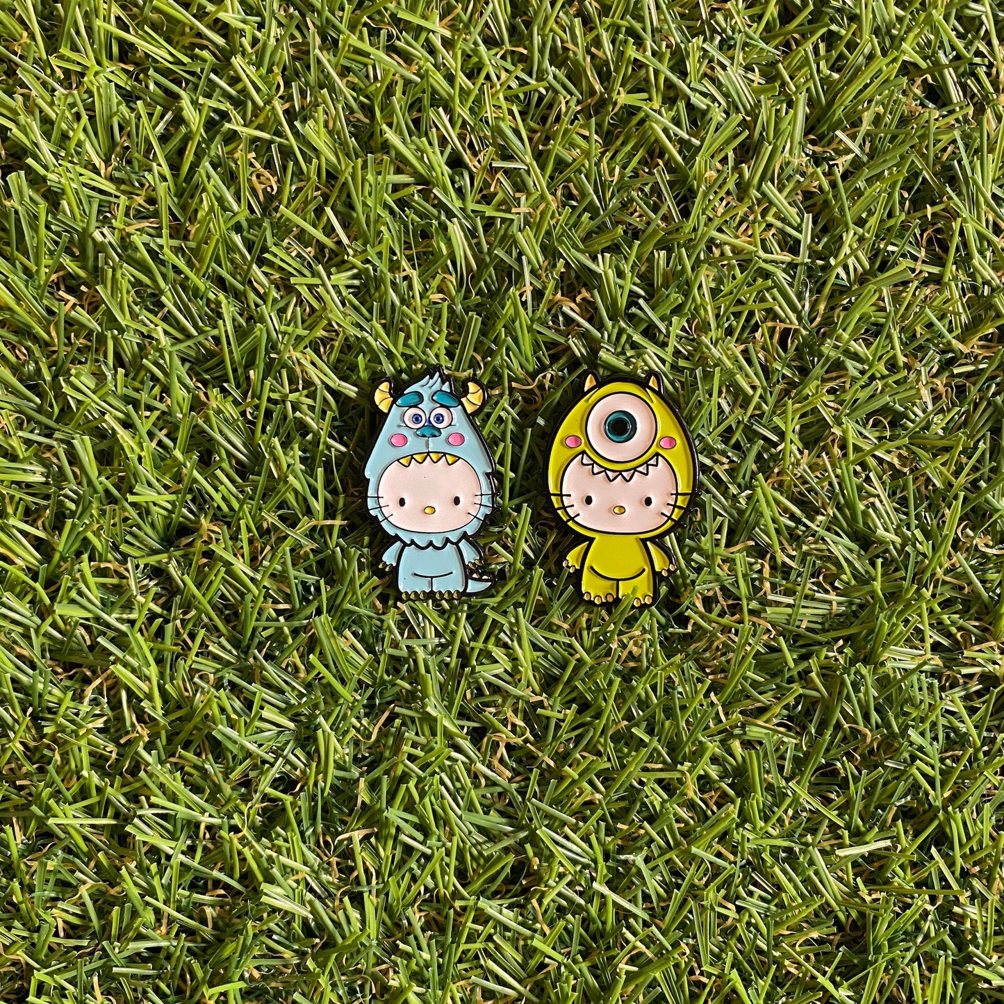 Hello Kitty x Monsters Inc. Enamel Pin - thehappypin