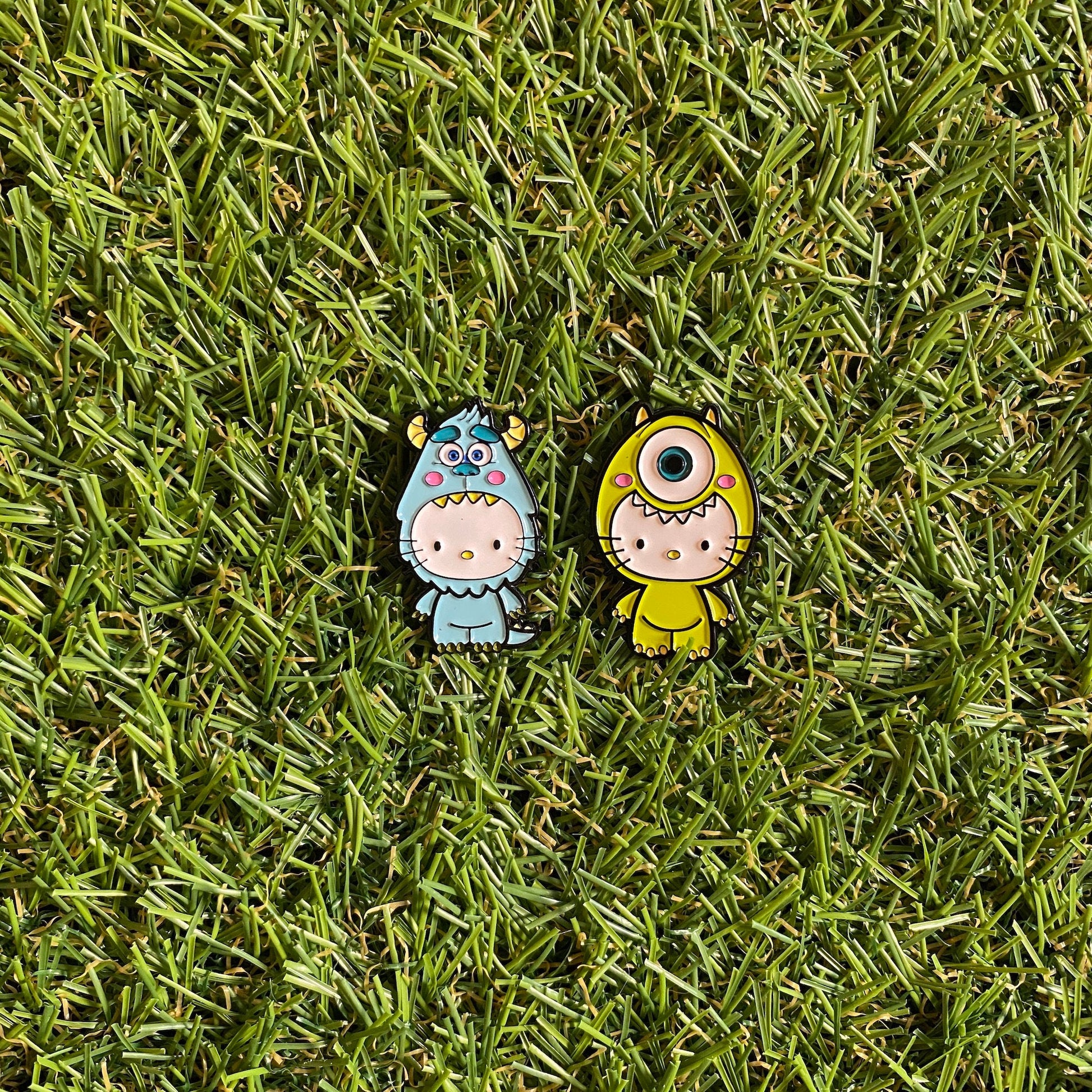 Hello Kitty x Monsters Inc. Enamel Pin - thehappypin