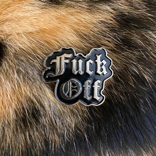 F*ck Off and Give me Space Enamel Pin - thehappypin