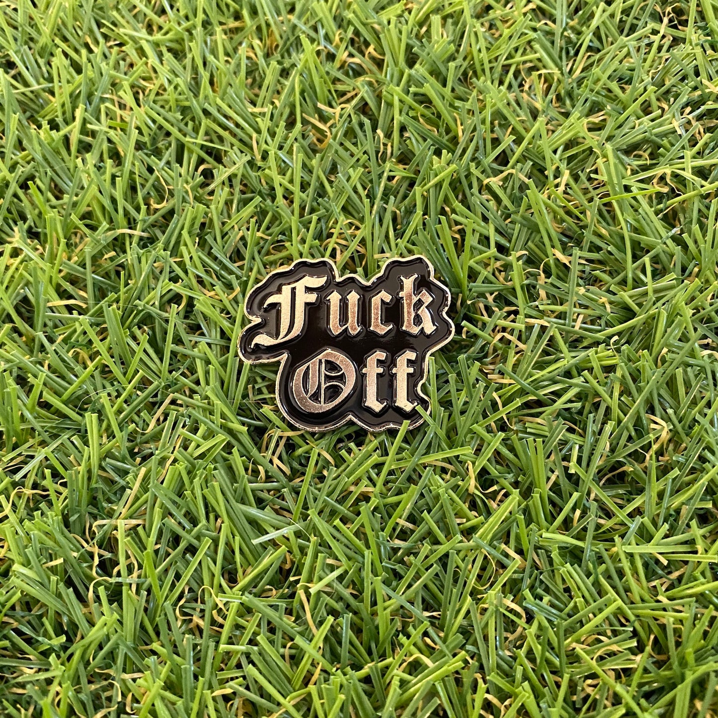 F*ck Off and Give me Space Enamel Pin - thehappypin