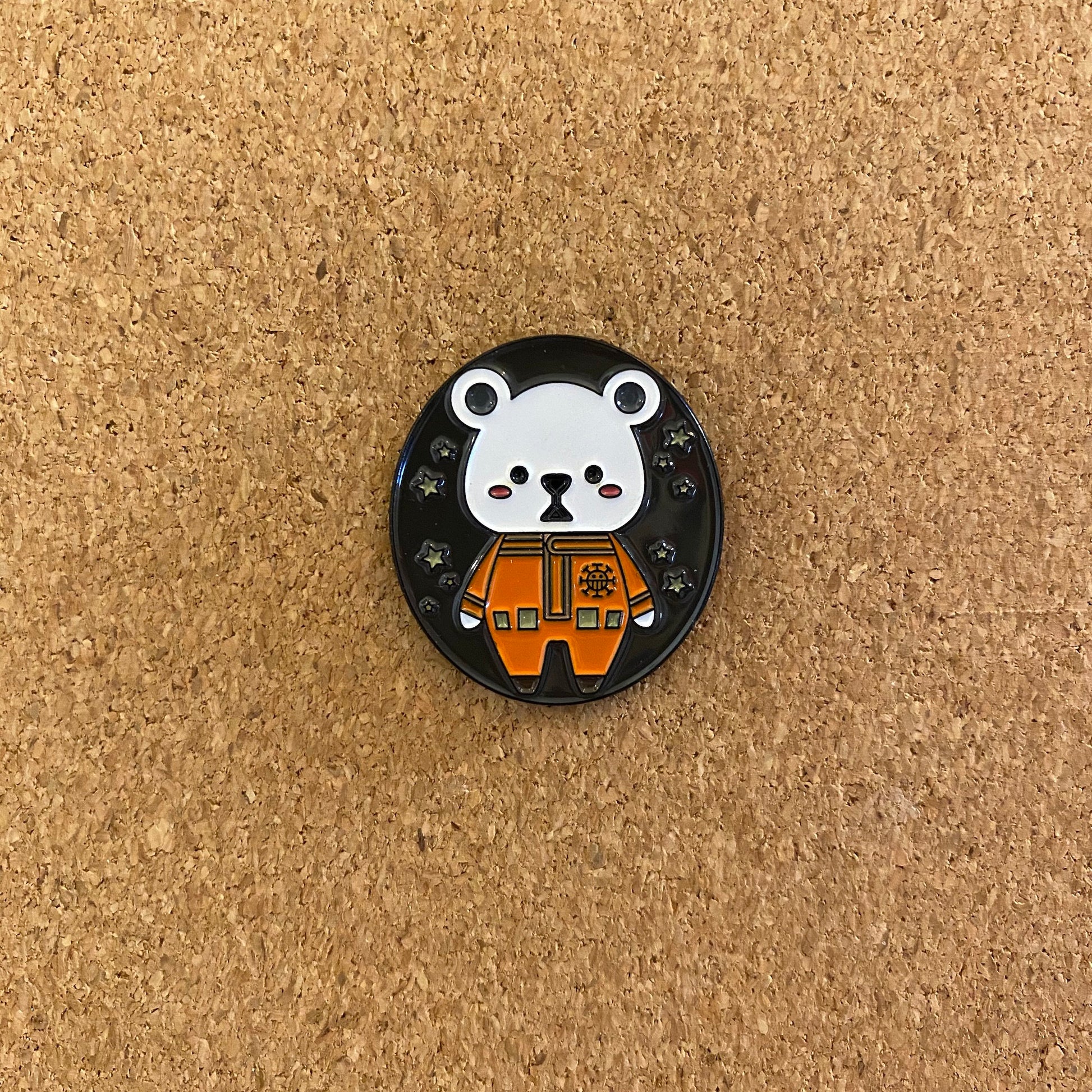 Bepo the Polar Bear Mink Enamel Pin - thehappypin