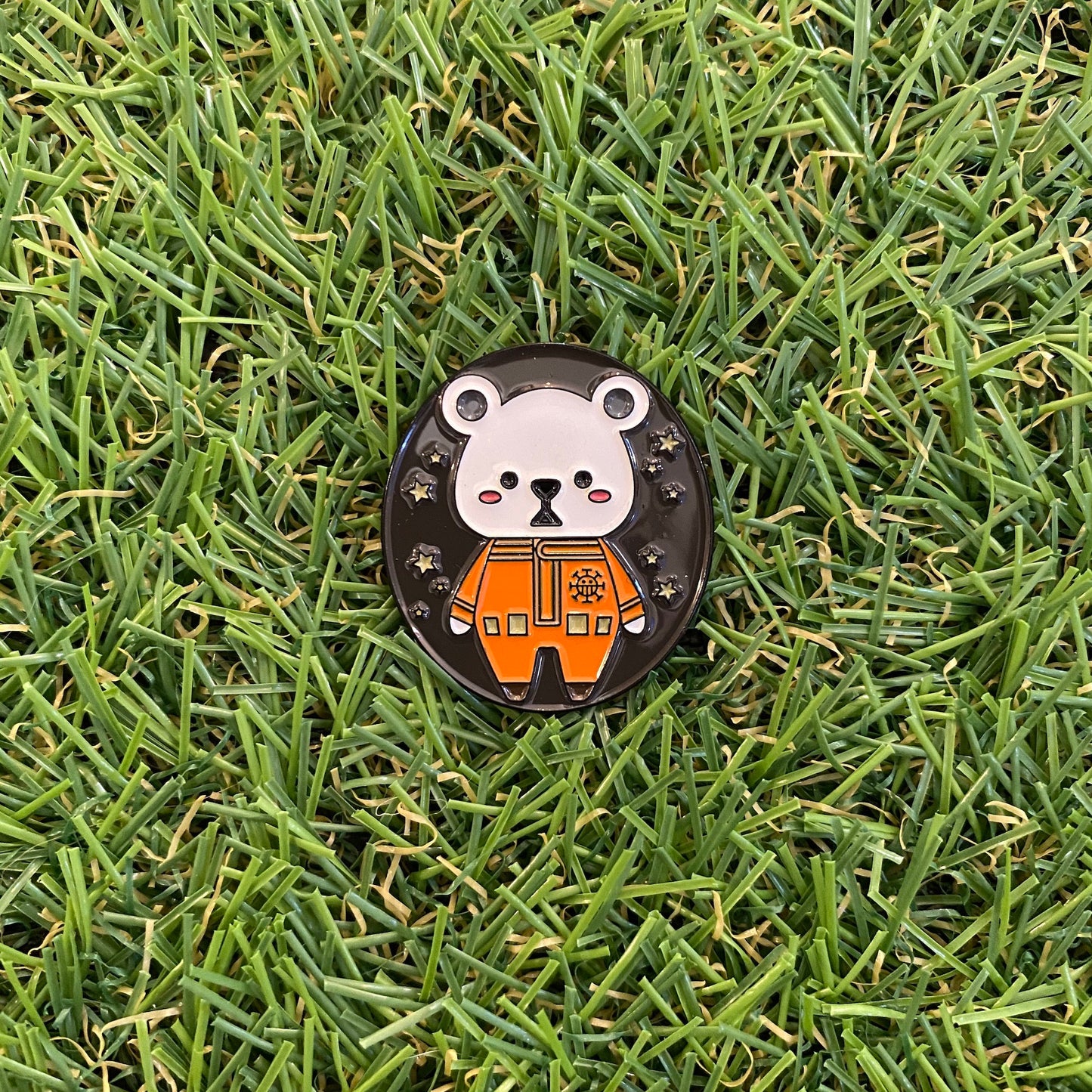 Bepo the Polar Bear Mink Enamel Pin - thehappypin