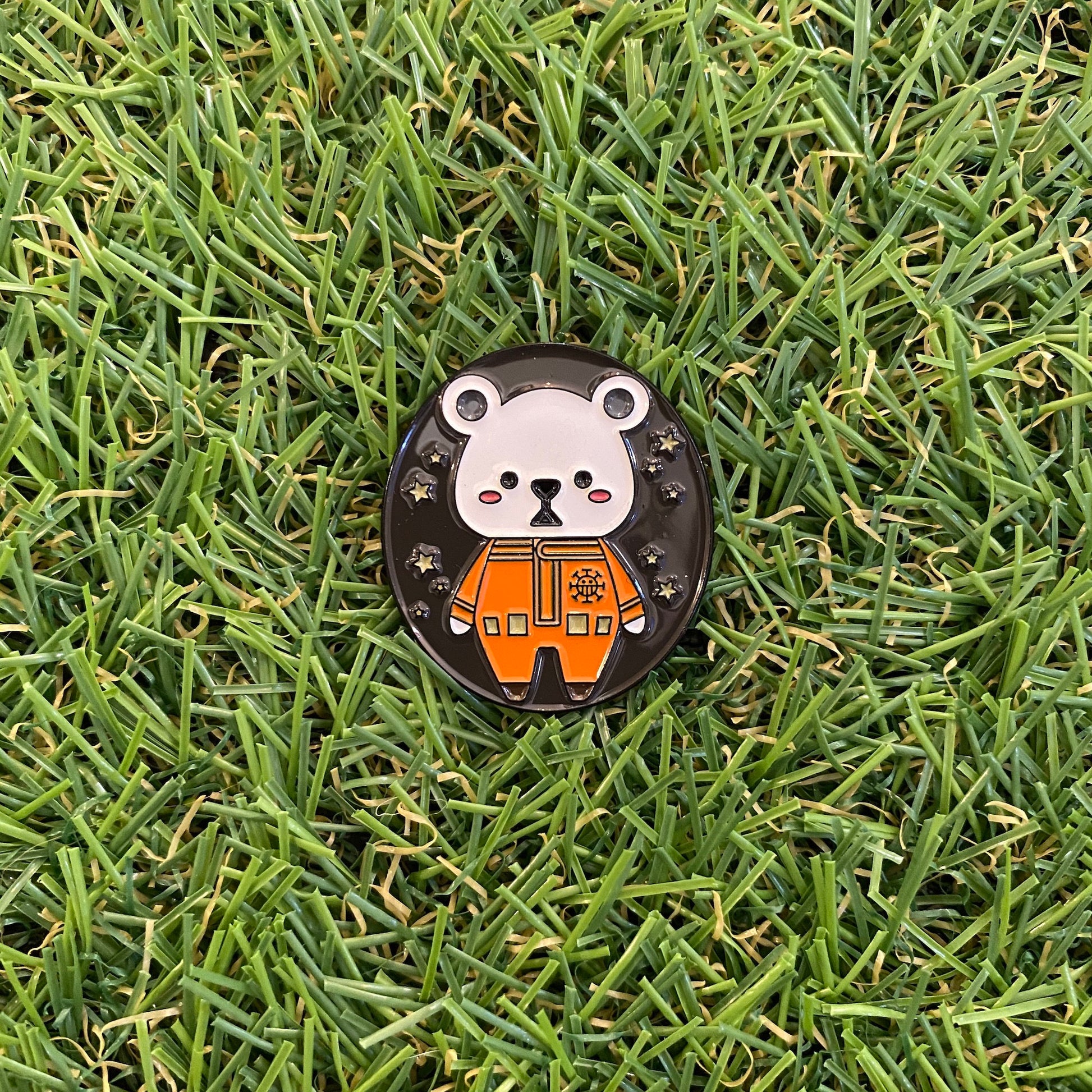 Bepo the Polar Bear Mink Enamel Pin - thehappypin