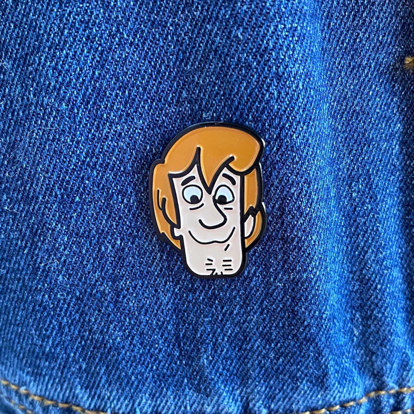 Shaggy Scooby Doo Enamel Lapel - thehappypin