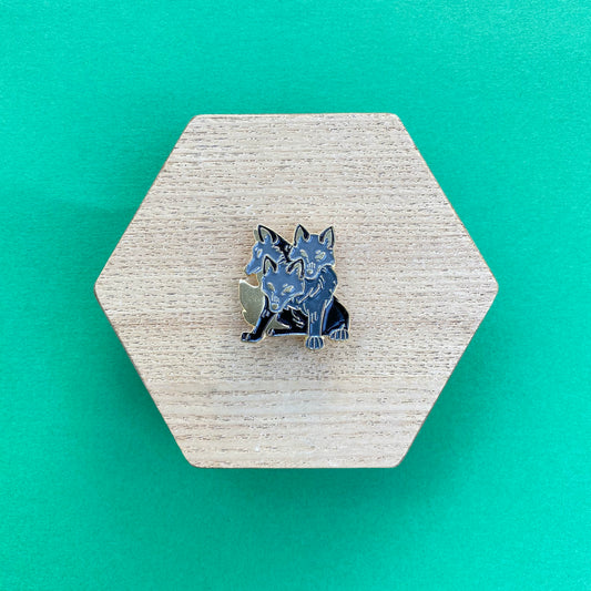 Cerberus the Hellhound of Hades Enamel Pin - thehappypin