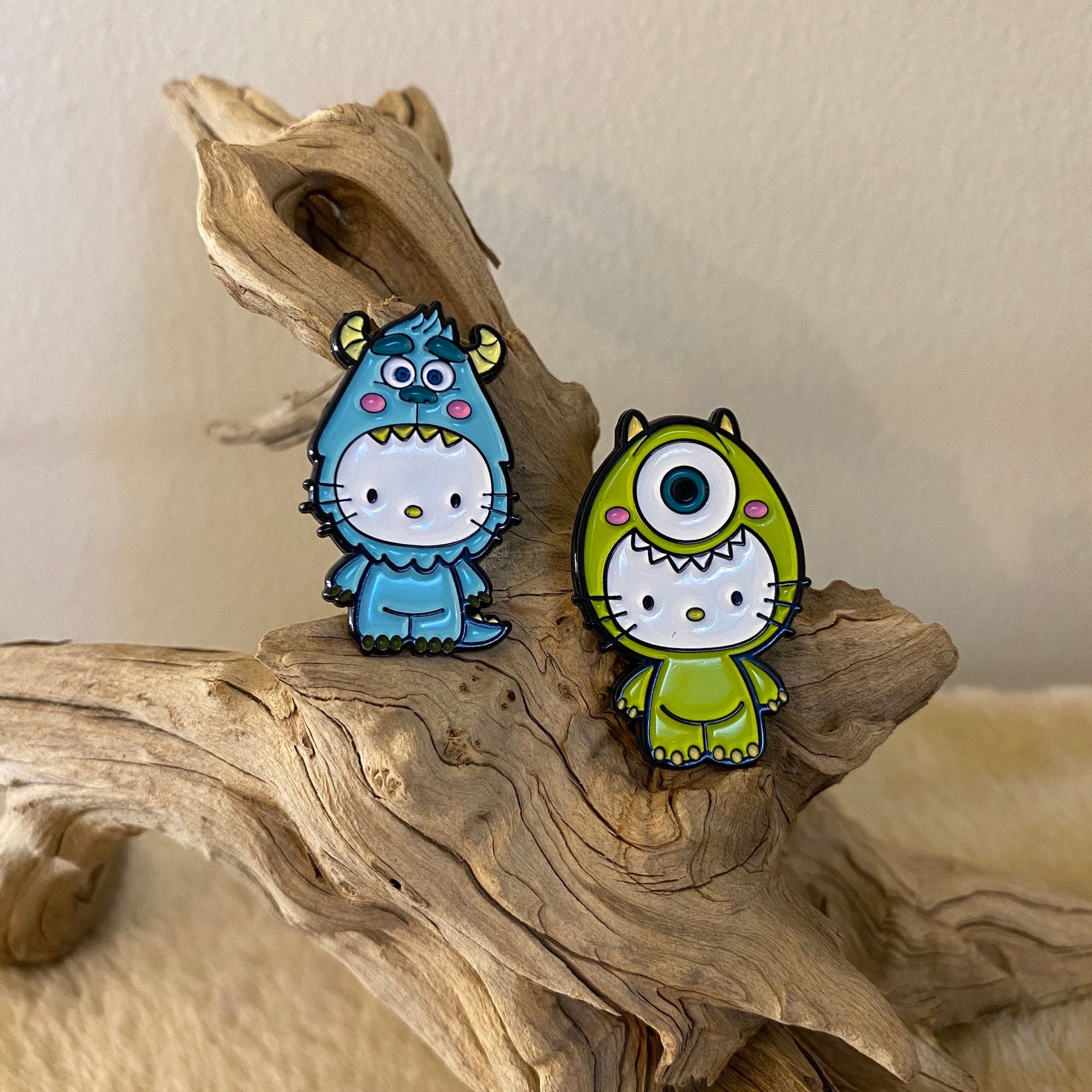 Hello Kitty x Monsters Inc. Enamel Pin - thehappypin