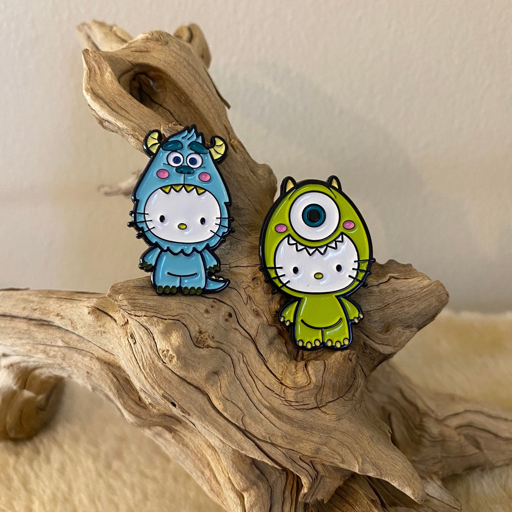 Hello Kitty x Monsters Inc. Enamel Pin - thehappypin