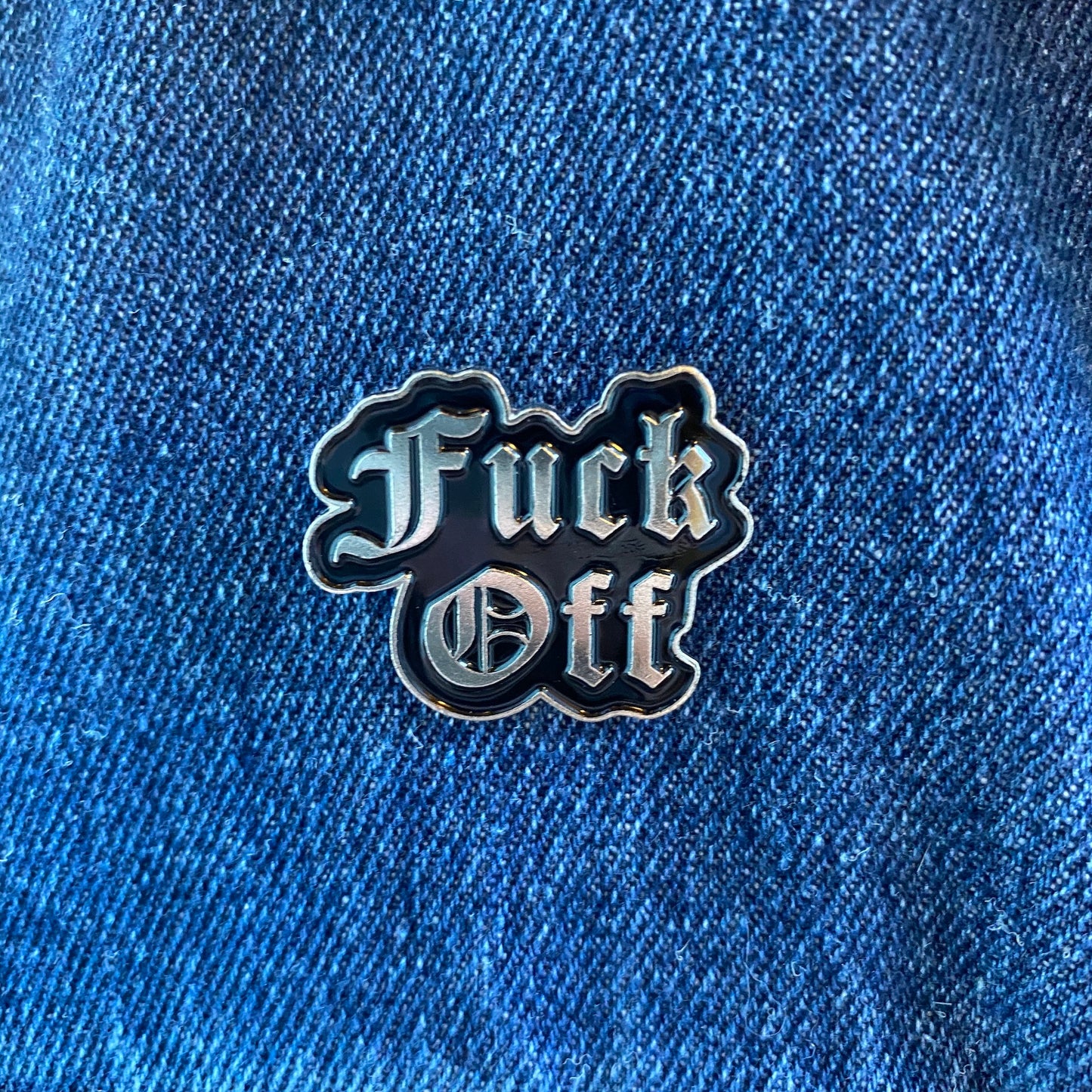 F*ck Off and Give me Space Enamel Pin - thehappypin
