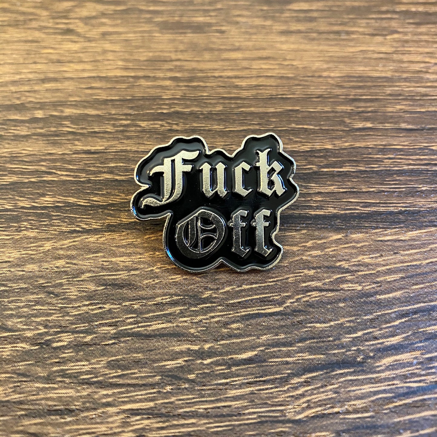 F*ck Off and Give me Space Enamel Pin - thehappypin