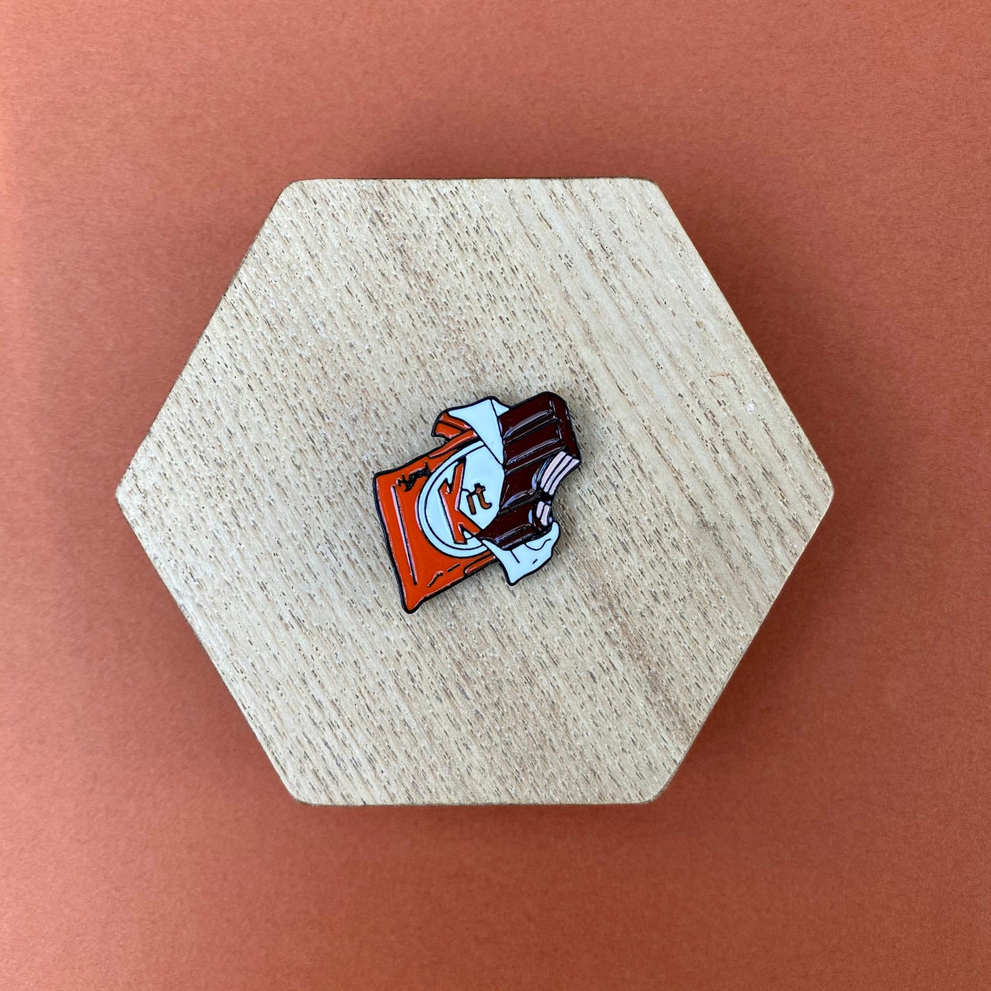Kit Kat Bar Enamel Pin - thehappypin