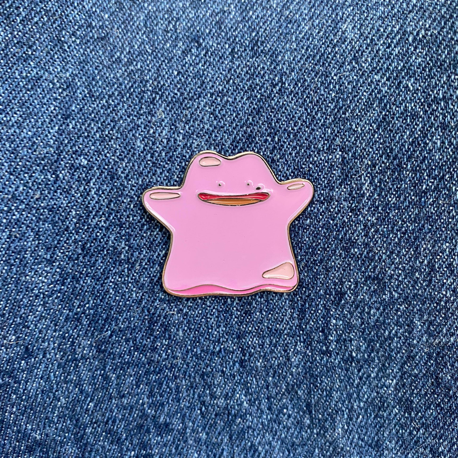 Ditto the Copycat Pokémon Enamel Pin - thehappypin