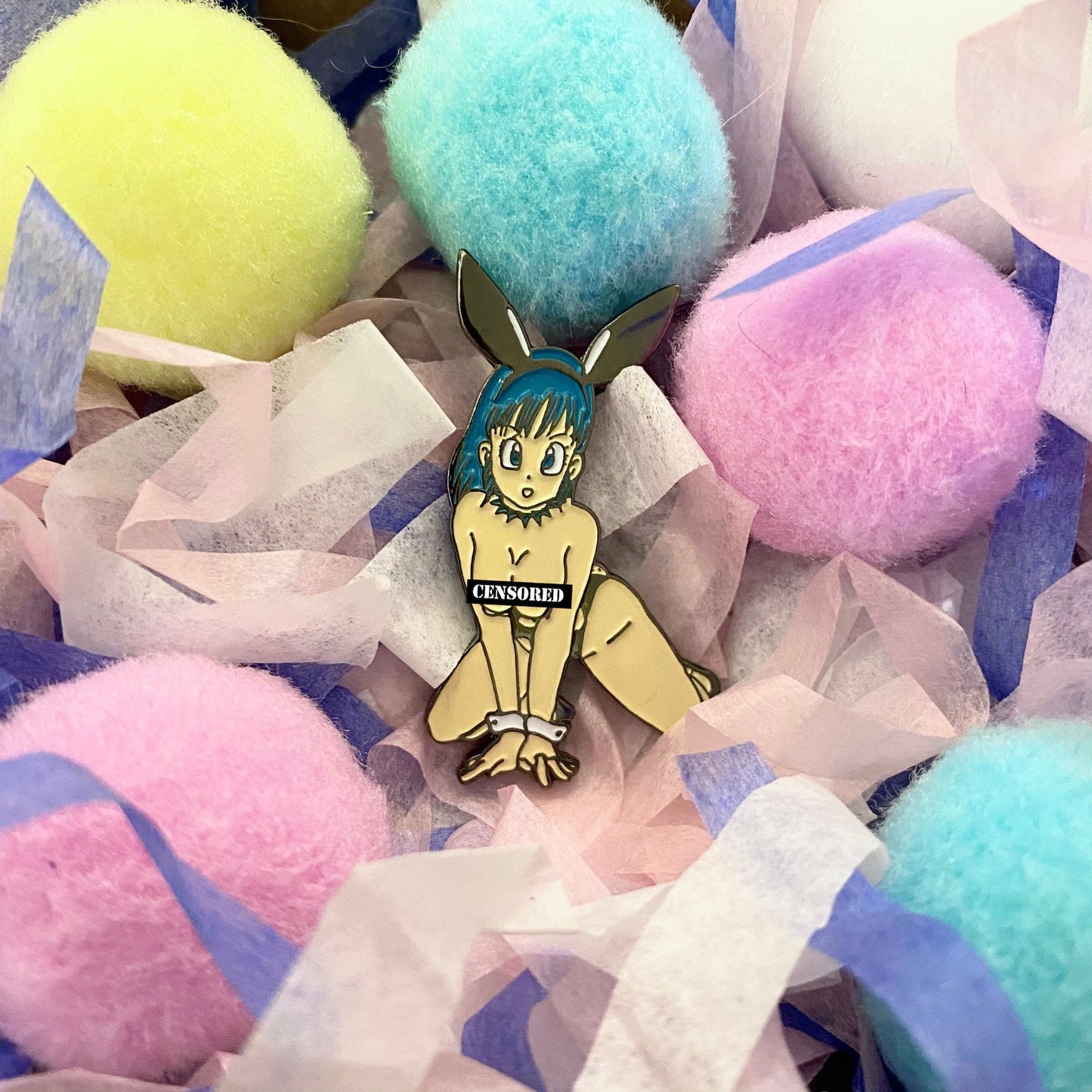 Sexy Bulma Dragon Ball Z Enamel Pin - thehappypin