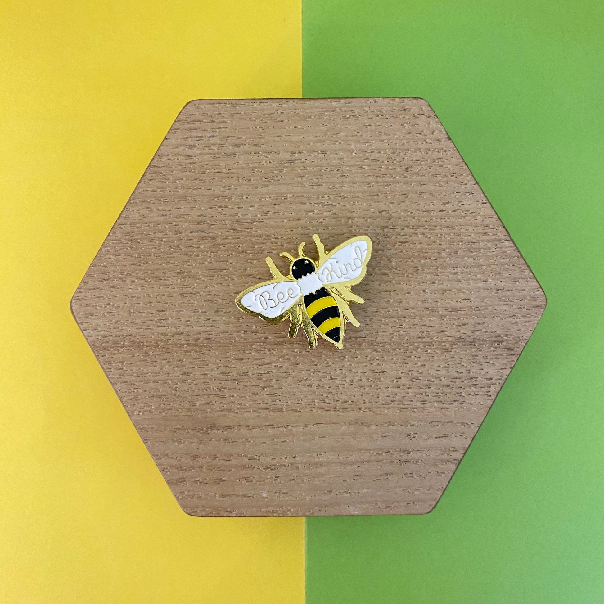 Bee Kind Save the Bees Enamel Pin - thehappypin