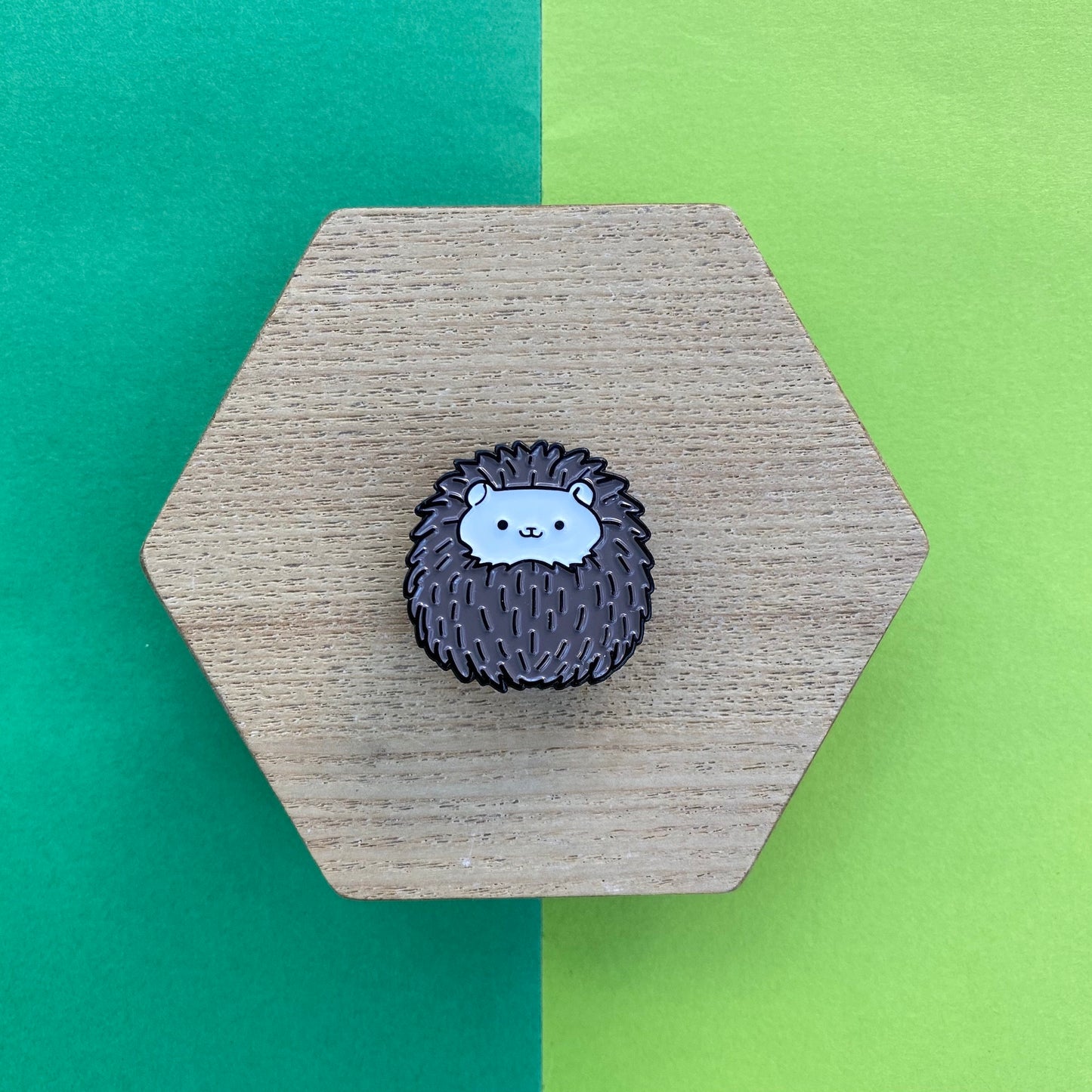 Hector the Hedgehog Enamel Pin - thehappypin