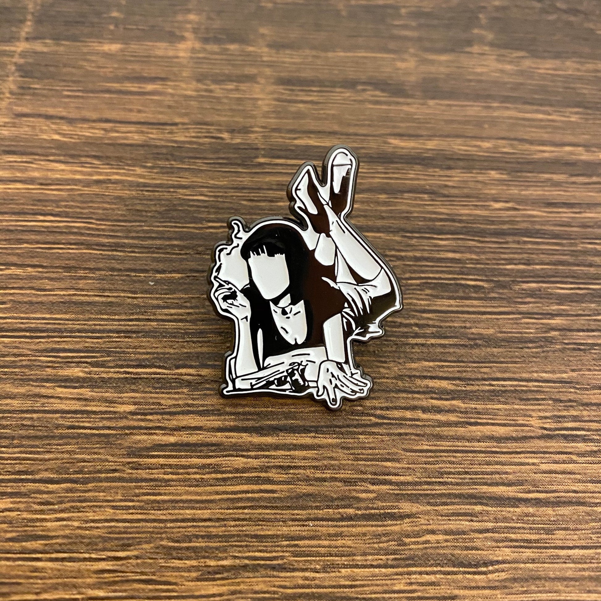 Mia from Pulp Fiction Cult Classic Enamel Pin - thehappypin