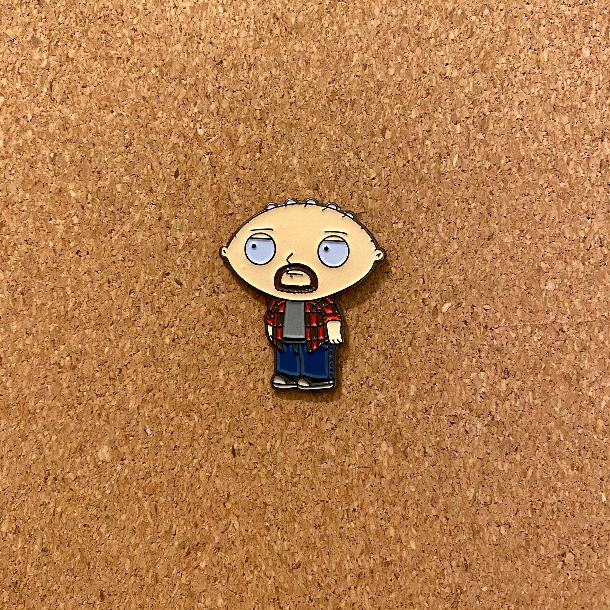 Stewie “Family Guy” Fieri Enamel Pin - thehappypin