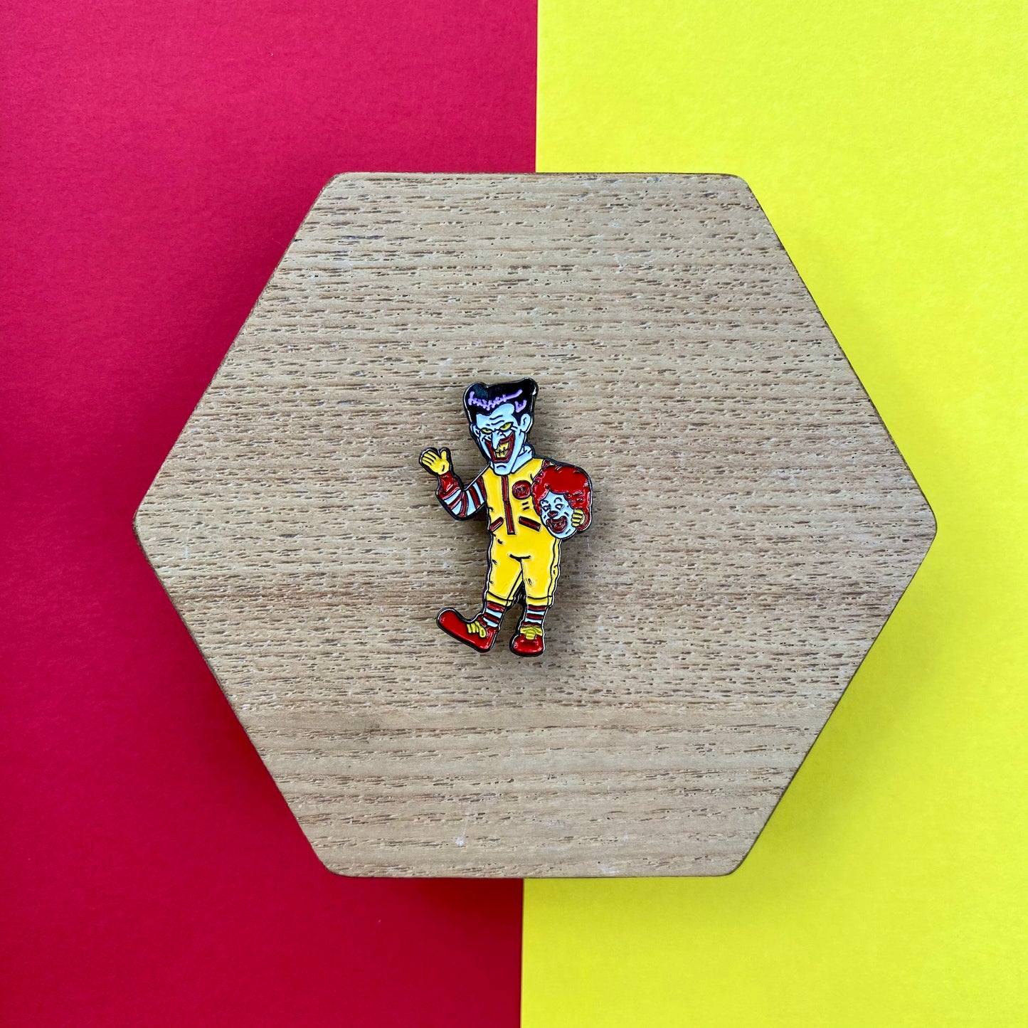 Ronald “Joker” McDonald Enamel Pin - thehappypin