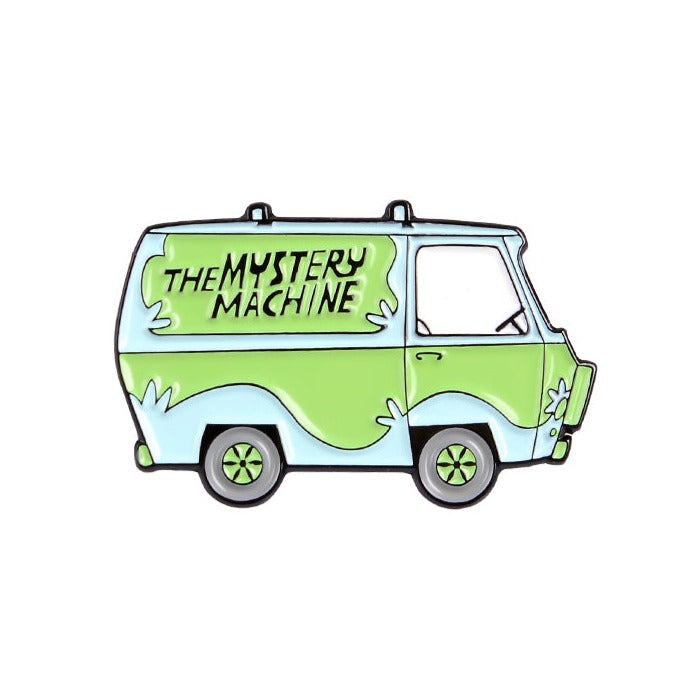 The Mystery Machine Scooby Doo Bus Enamel Pin - thehappypin