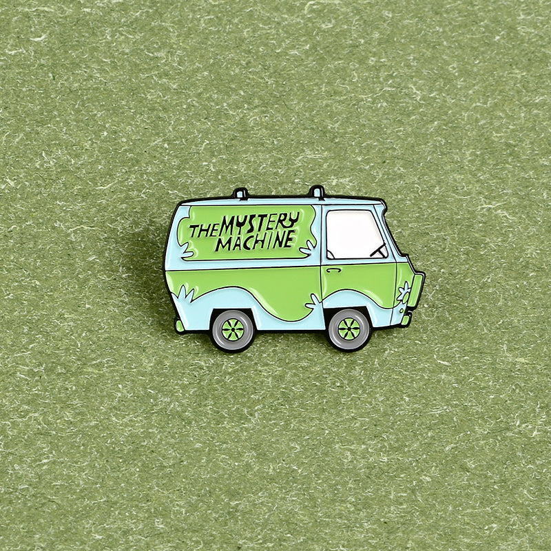 The Mystery Machine Scooby Doo Bus Enamel Pin - thehappypin