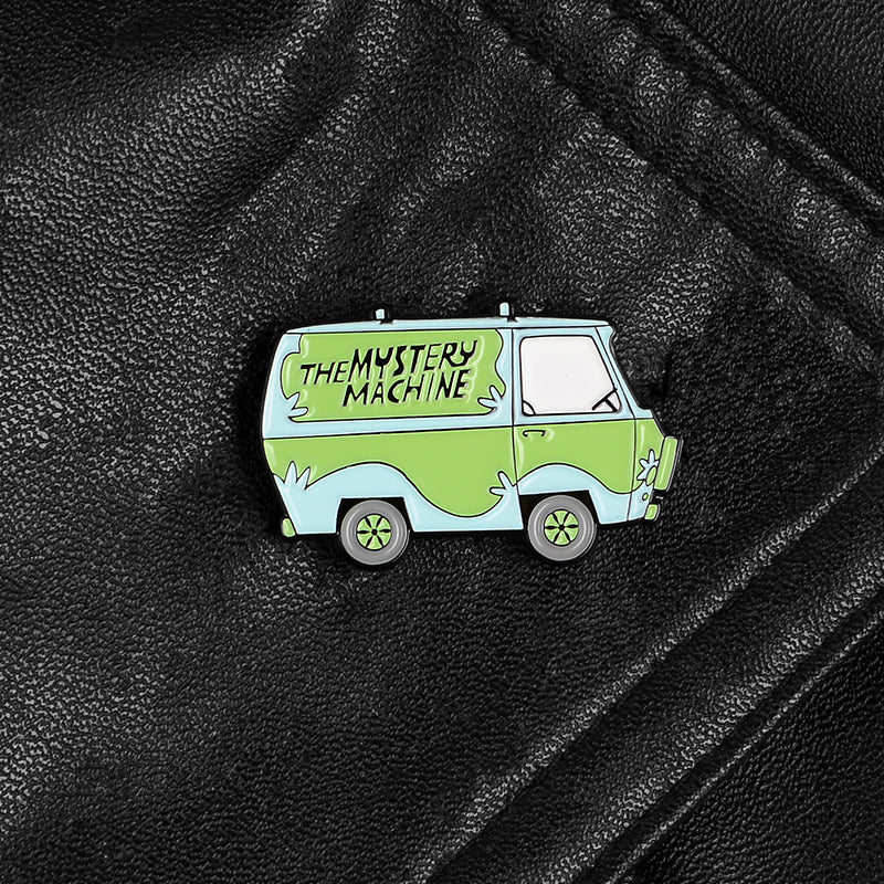 The Mystery Machine Scooby Doo Bus Enamel Pin - thehappypin