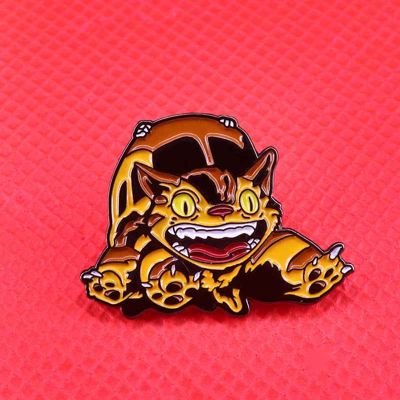 My Neighbour Totoro Catbus Enamel Pin - thehappypin