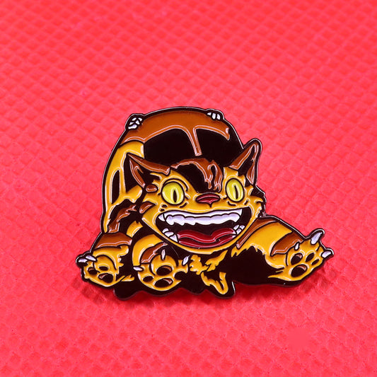 My Neighbour Totoro Catbus Enamel Pin - thehappypin